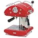 Espressione Caf� Retro Espresso Machine, Red