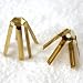 VideoPUP Golf Shims Brass Golf Shaft Adapter Shims for Steel Shaft .355 to.370 Golf Accessories 10pcs Octopus