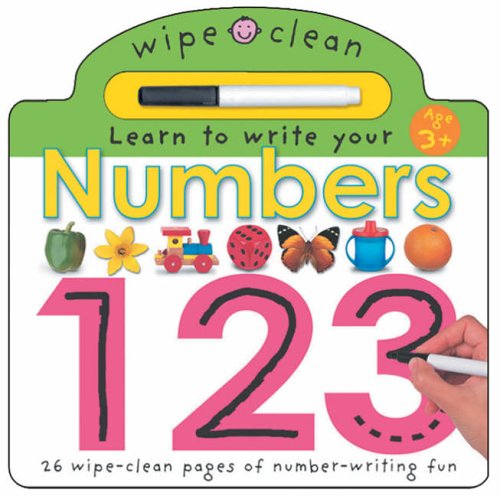 City Travel Guides Discounted  Books : Wipe Clean - Numbers (Write & Learn)