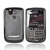 For Blackberry Bold 9650 9630 Hard Case BLACK CLEAR