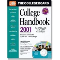 The College Board College Handbook 2001: All-New Thirty-Eighth Annual Edition (College Handbook, 38th ed, 2001)