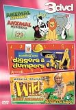 Pre-School: Animal Alphabet And Numbers, Diggers And Dumpers, Wild About Baby Animals [DVD] [1999]
