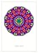 Mandala- Carpe Diem Subject Poster Print, 51x71