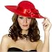 Ladies Hat - Red Adult