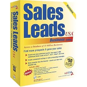Sales Leads USA Business Edition DVD