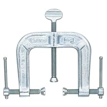 Adjustable Clamp 3325 Pony 3-way edging clamp. Opening capacity 2-1/2-Inch x 2-1/2