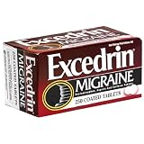 Excedrin Migraine Acetaminophen, Aspirin and Caffeine Coated Tablets, 250-Count Bottles (Pack of 2)