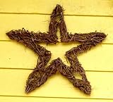 Natural Star Vine Wreath, 15 inches