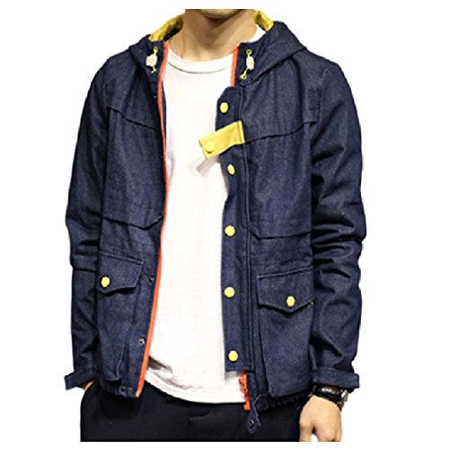 ナナコレクション Nana_Collection 春 秋 カバーオール ジップアップジャケット フルジップ M-2XL