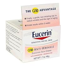 Eucerin Sensitive Facial Skin Q10 Anti-Wrinkle Sensitive Skin Creme, 1.7-Ounce Jars (Pack of 2)
From Eucerin

