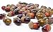 Artificial Fall Colored Mixed Size Acorns for Table Scatter, Displays and Crafts