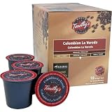 Timothy's Coffee, Colombian La Vereda, K-Cups for Keurig Brewers, Box of 18