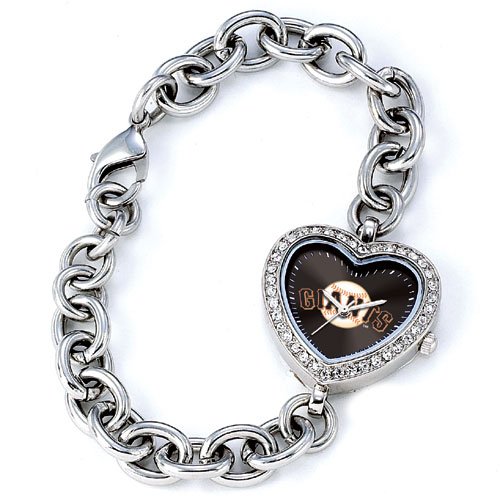 MLB Women's MH-SF Heart Collection San Francisco Giants Watch