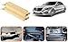 Auto Pearl - Premium Quality Car 100% Gap Coverage In Front of, Surrounding & Behind Seat Gap Filler Beige For - Mercedes-C280 RS.599.00