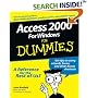 Access 2000 for Windows for Dummies (For Dummies)