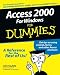 Access 2000 for Windows for Dummies