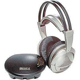 Audiovox Advent AW770 Wireless Headphones (Silver)