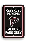 NFL Atlanta Falcons Plastic Parking Sign