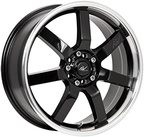 ICW Racing 213MB Osaka 16x7.5 5x100/5x114.3 +38mm Gloss Black Wheel Rim