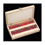 Grizzly H5599 Router Bit 20 pc. Set