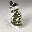 GREEN - MEDIUM - Camo Style Doggy Tank Tops