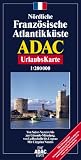  : ADAC UrlaubsKarte Franz&ouml;sische Atlantik&uuml;ste  1. 1 : 200 000