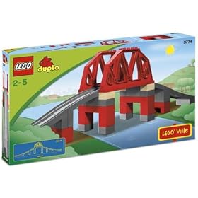 Lego Duplo BRIDGE for Train Set, Legoville by Duplo