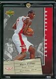 2006 /07 Upper Deck Marvin Williams Rookie Debut Atlanta Hawks Basketball Card #3 - Mint Condition - Shipped in protective ScrewDown Case!