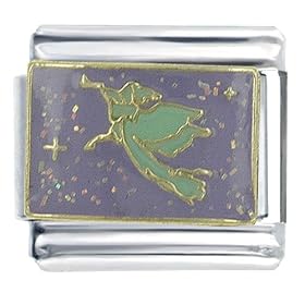 Buddhist Bracelet Trumpeting Angel Gift X2 Italian Charm