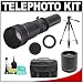 Vivitar 650-1300mm f/8-16 SERIES 1 Telephoto Zoom Lens with 2x Teleconverter (=650-2600mm) + Tripod + Case + Accessory Kit for Pentax K20D, K200D, K2000, K10D, K100D Super, K110D, *ist D, *ist DL, *ist DS, *ist DS2 Digital SLR Cameras