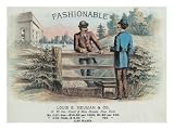 Fashionable Brand Cigar Box Label Giclee Poster Print, 18x24
