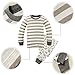 Children Pajamas Striped Cotton Clothing For Boys Set Size 2T-7
