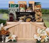 Classic Picnic Basket Gourmet Food Gift Basket