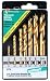 Wolfcraft 2779 7 Piece Titanium Brad Point Drill Bit Set