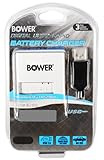 Bower XC-CE5 3-in-1 Individual Battery Charger for Canon LP-E5