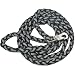 Firstrax Glo'n Go Medium Leash, 6 Foot - Black
