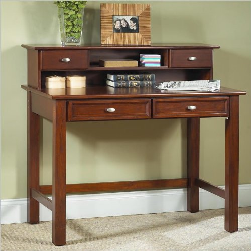Check Price and More Info For Home Styles 5532-162 Hanover Student Hutch Desk, Cherry