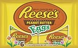 Reese's Easter Peanut Butter Eggs, 6-Count Packages (Pack of 4)