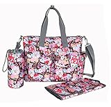 【ベビーアムール 】Bebamour 見た目が綺麗　中身が安全 マザーズバッグ 防水加工 斜めがけ可能 ショルダー デイパック お出かけ時ラクラク 便利な ベビーバッグ (ピンク)