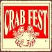 Crab Fest Sign, Size 12 w X 12 h