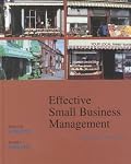 Effective Small Business Management (7th Edition)