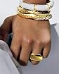 Flat Gold Toned Ring main image