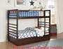 Dreamland Twin/Twin Bunk Bed By Homelegance