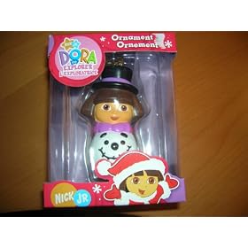 Dora the Explorer Christmas Ornament