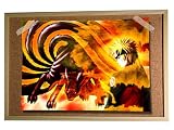 Anime Naruto Kyuubi Shippuden Chakra Poster Print Size:16 x 12 (40 x 30 cm Approx)