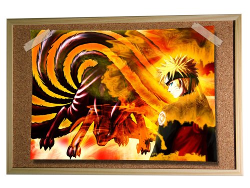 Anime Naruto Kyuubi Shippuden Chakra Poster Print Size:16 x 12 (40 x 30 cm Approx)