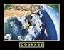 Courage - Hang Glider, Art Poster by H. Roberts