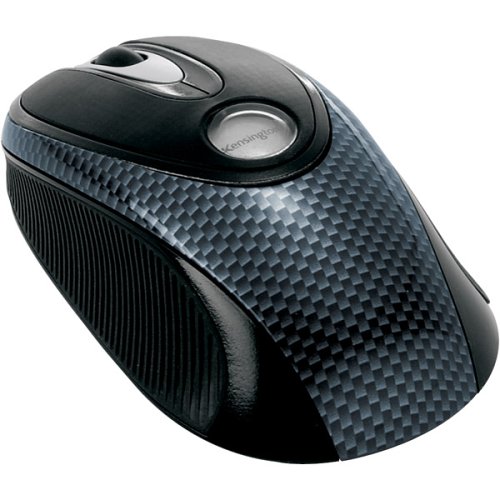 Kensington 72234 PilotMouse Optical Wireless USB/PS2 Mouse, Special Edition Midnight Metallic (PC/Mac)