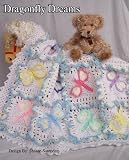 Dragonfly Dreams Baby Afghan or Blanket Crochet Pattern
