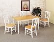 Natural White 60" Dining Set By Coaster Furniture